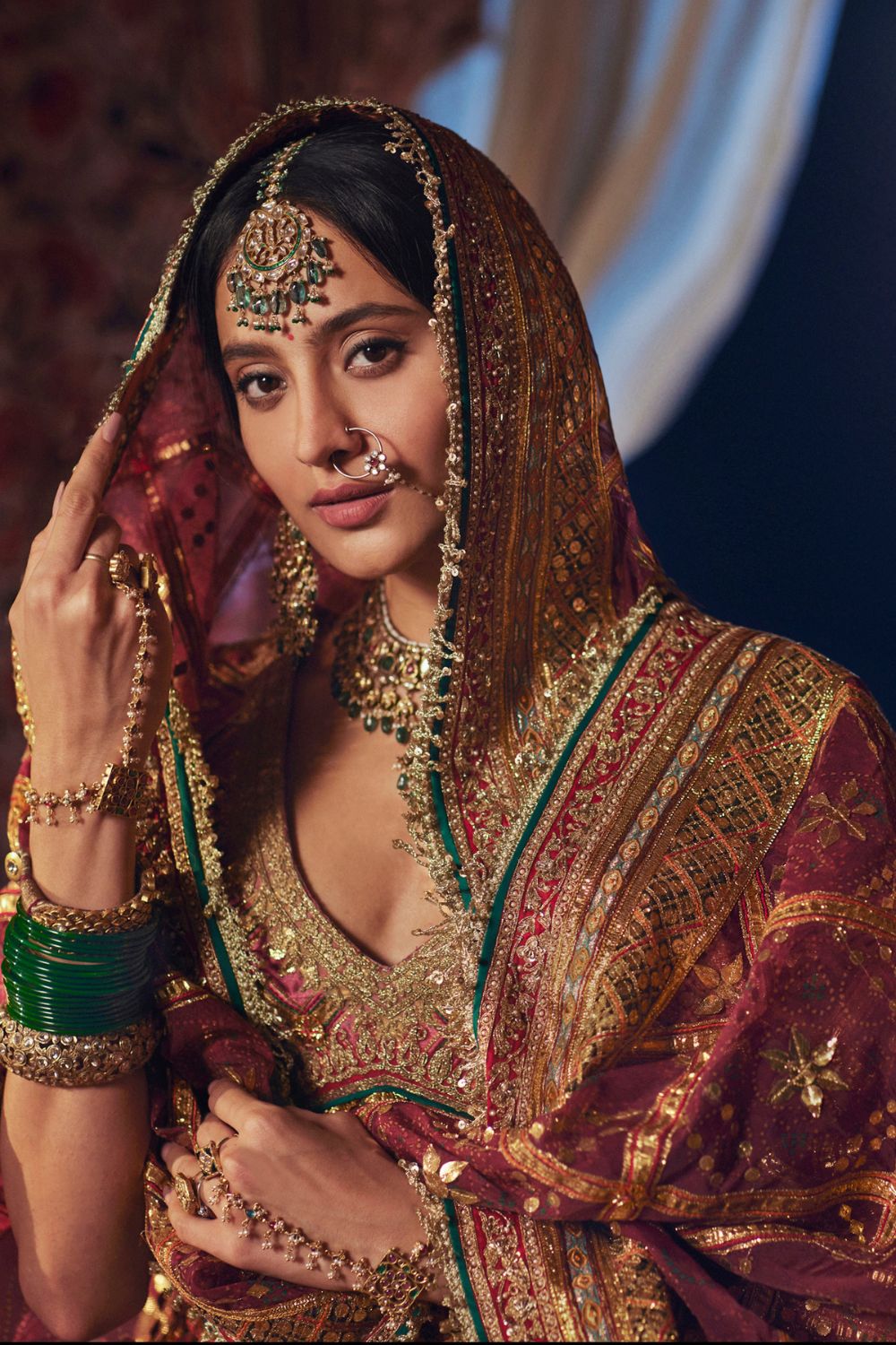 Earthy Pink Lehenga set