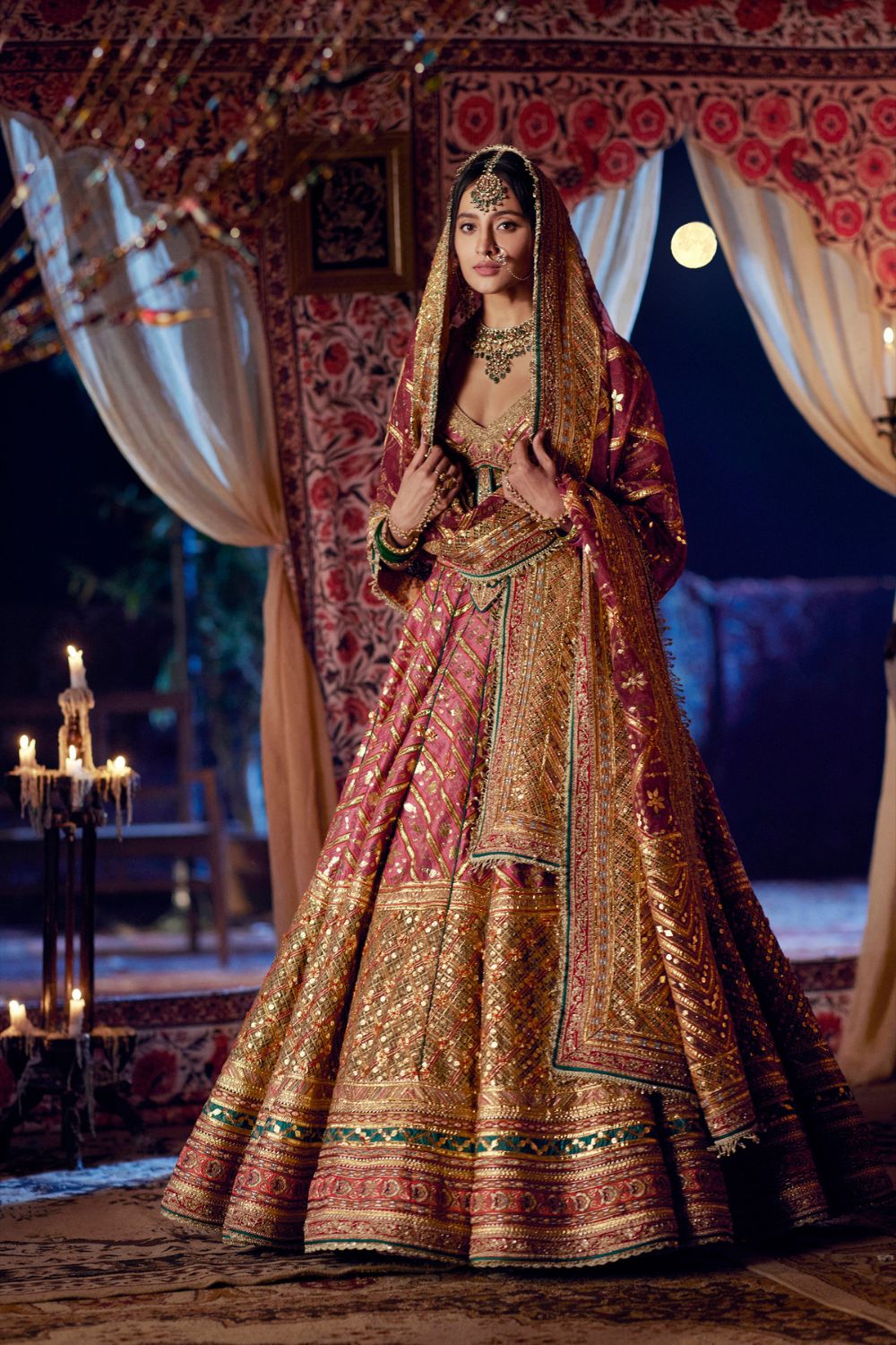 Earthy Pink Lehenga set