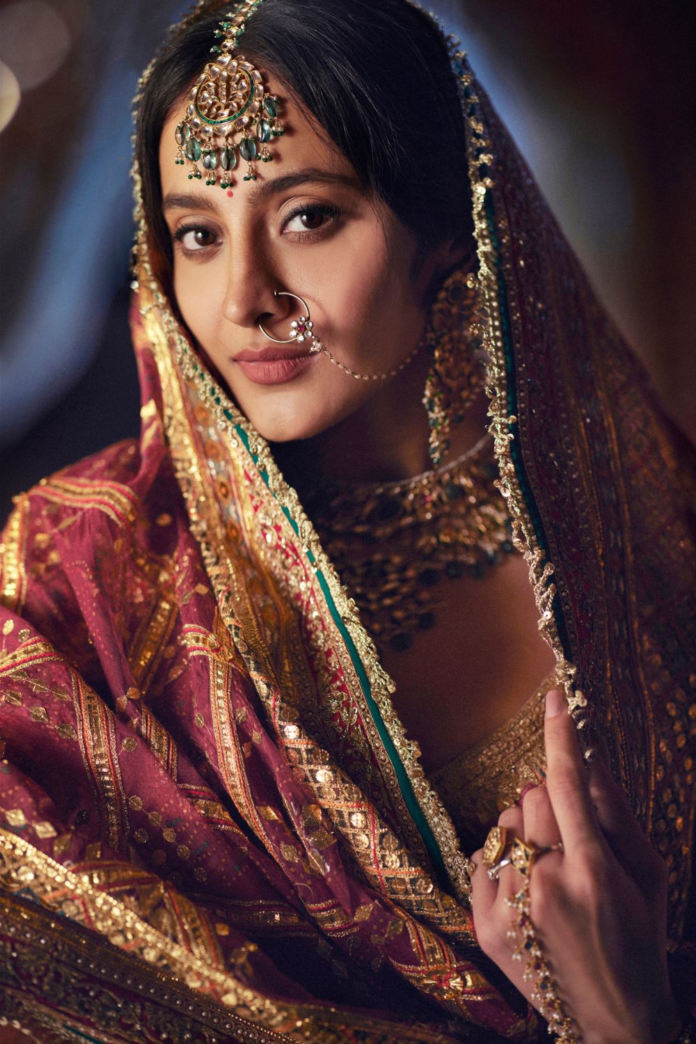 Earthy Pink Lehenga set