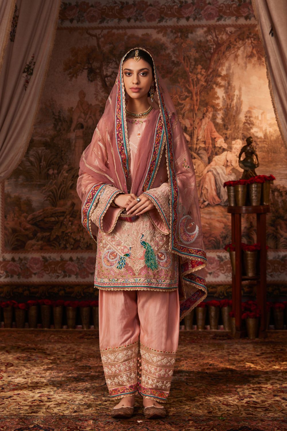 Pink Kurta Set