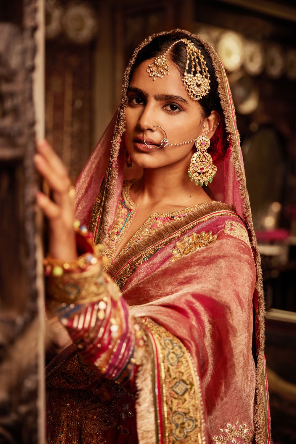 Rani Pink kalidar set