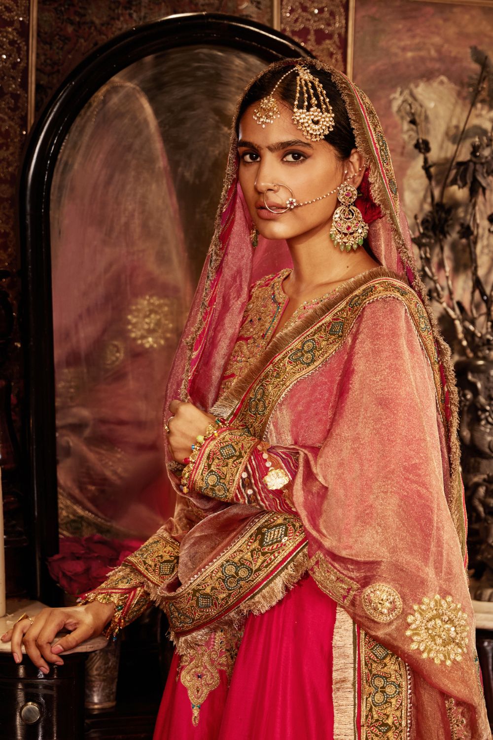 Rani Pink kalidar set