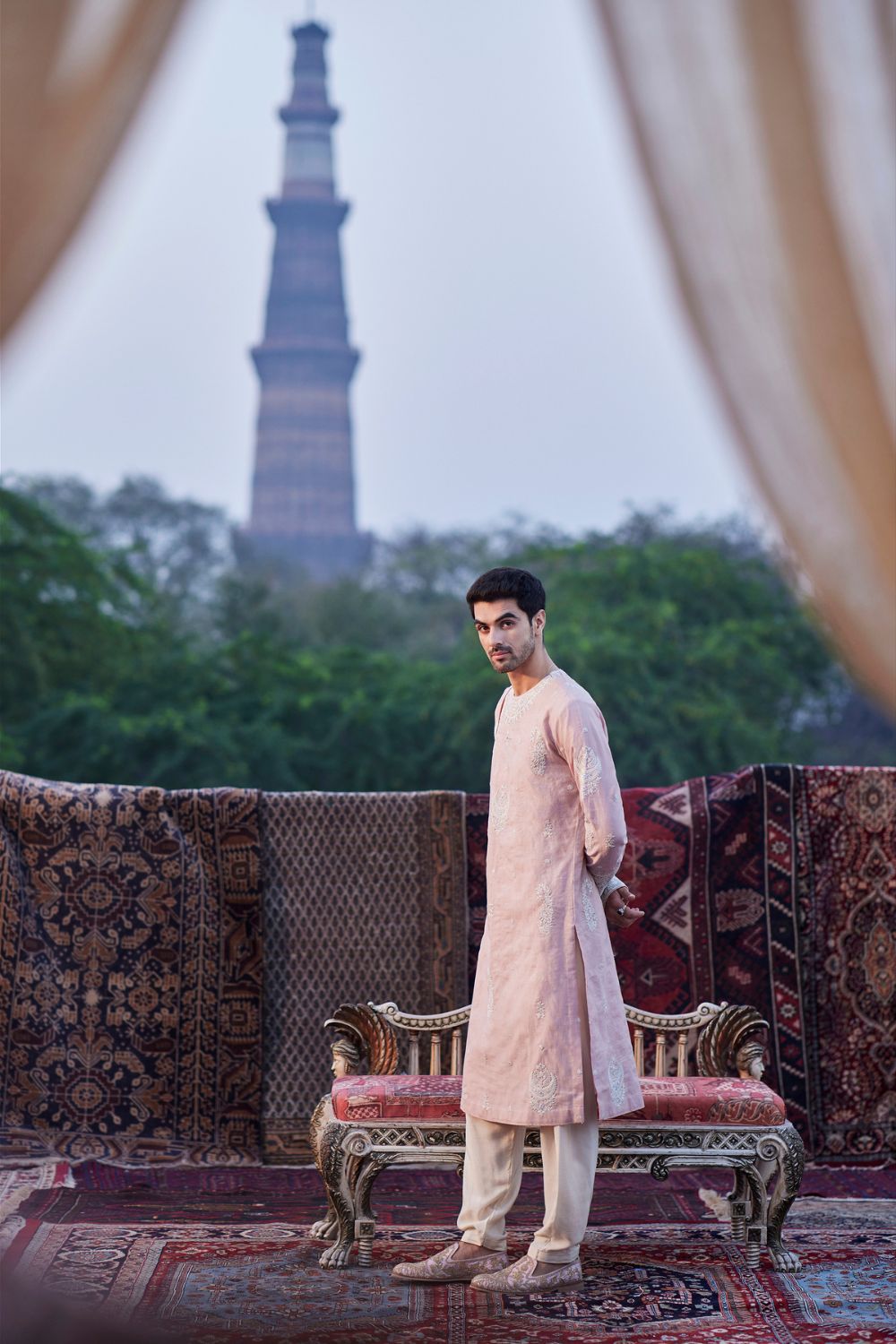 Pink Kurta Set