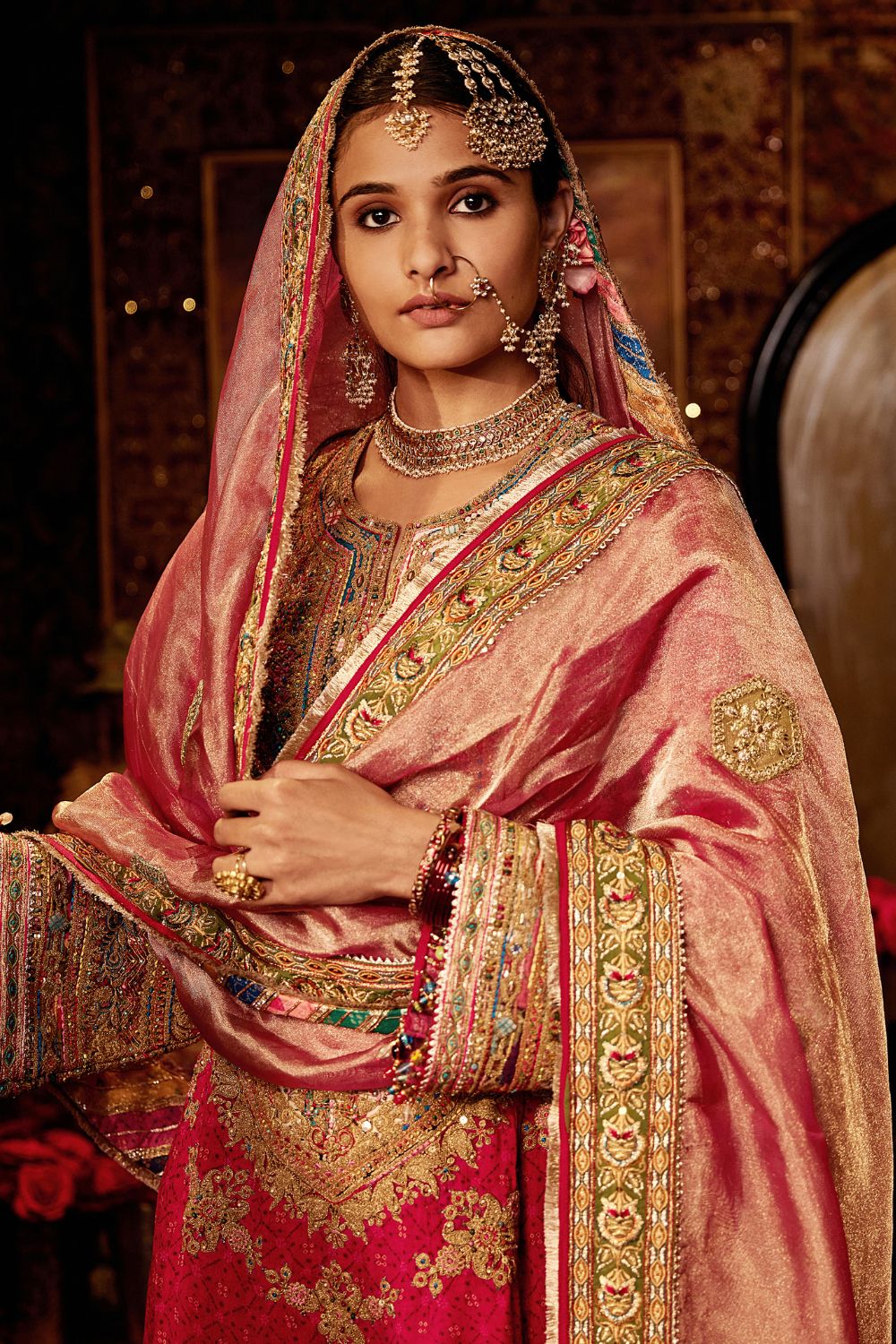 Rani Pink kalidar set