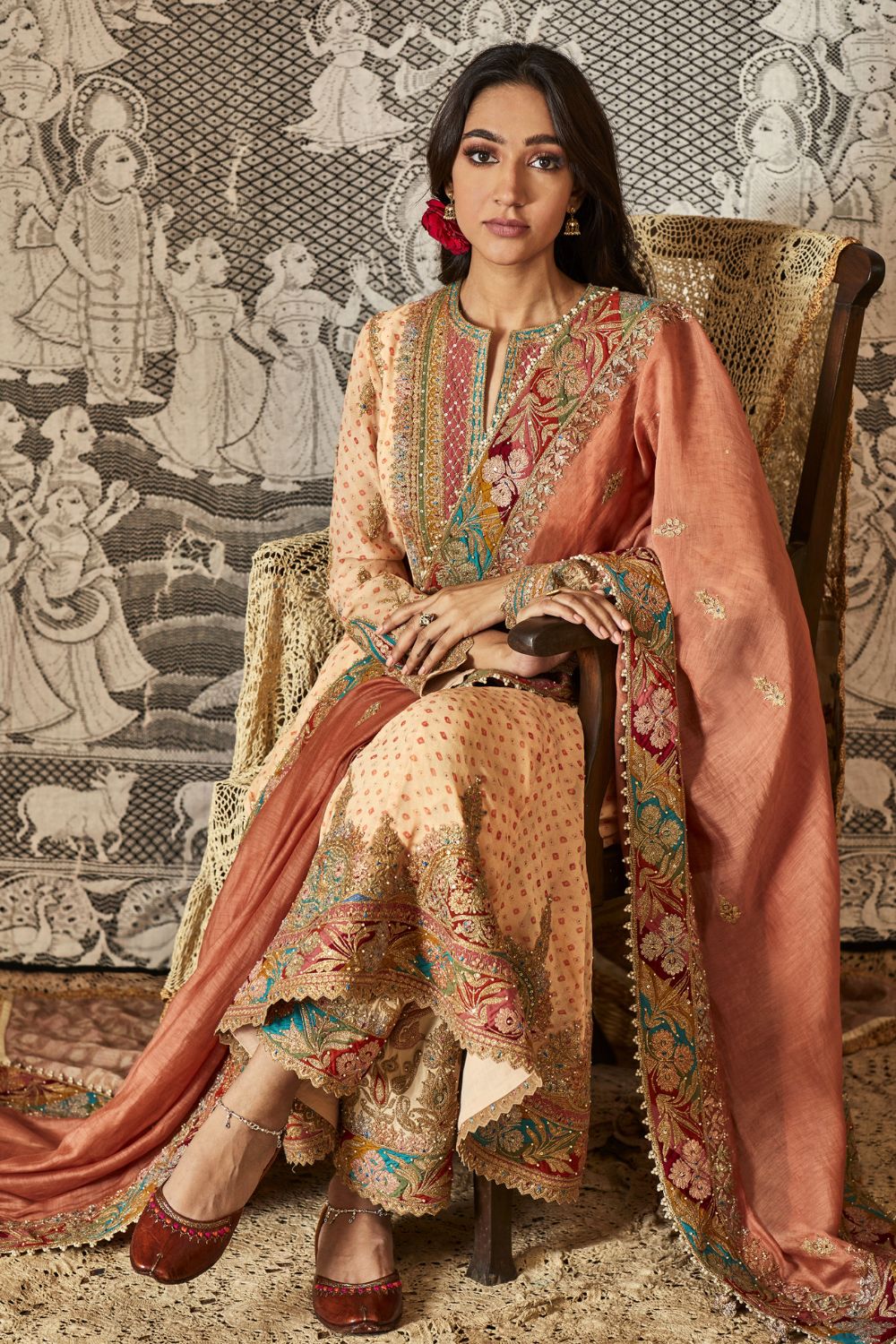 Butterscotch kalidar set