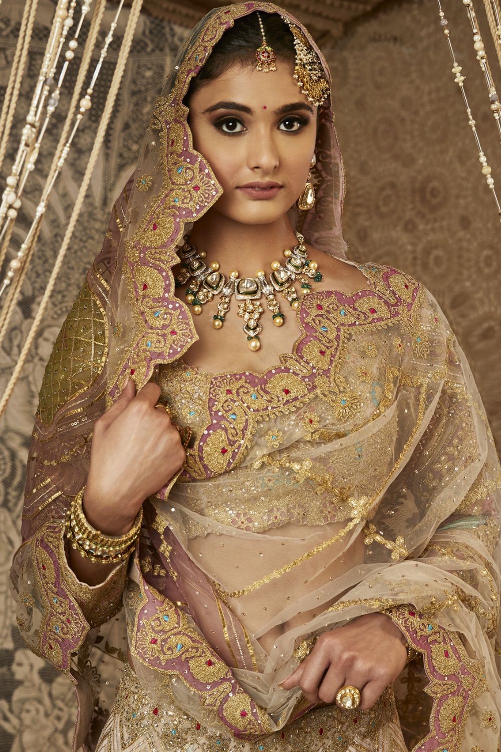 Pink Lehenga Set