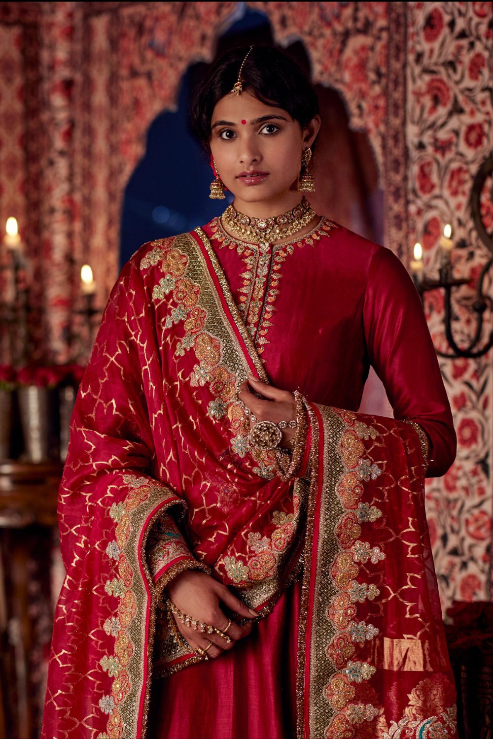 Earthy Maroon Kurta Set