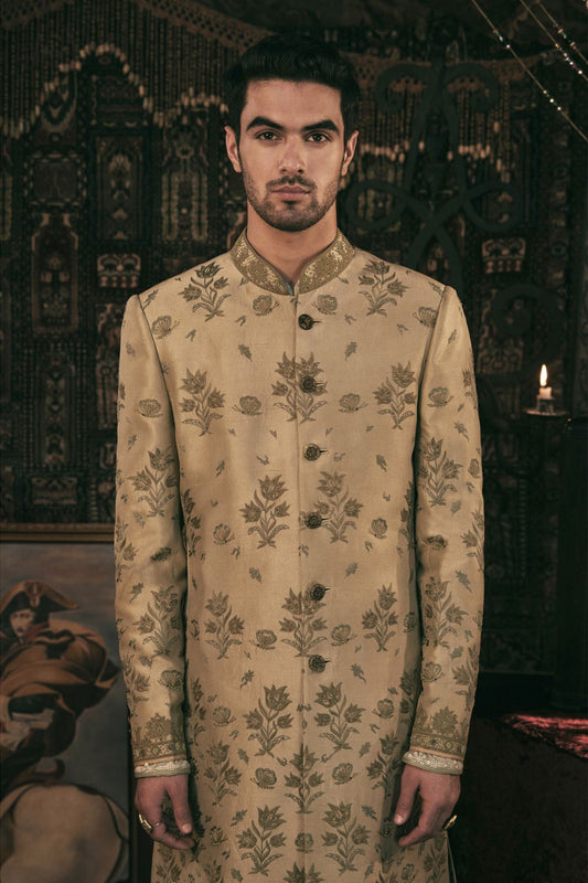 Pistachio Green Sherwani set