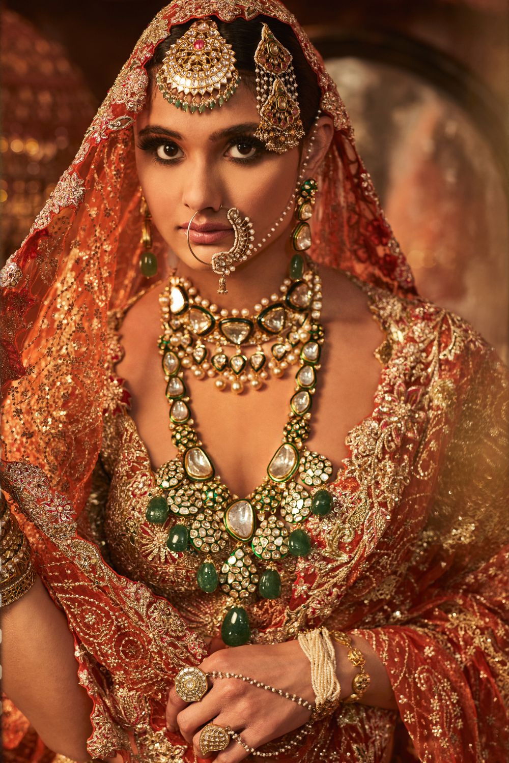 Mustard gold Lehenga Set